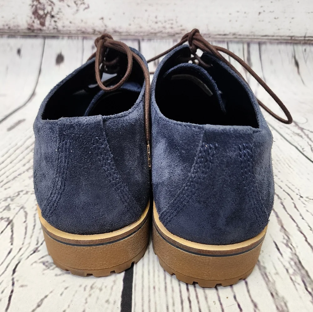 Timberland Blue Suede Leather Oxford‎ Shoes Size 11